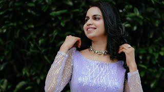 Lavender Elegance | Mridula Warrier| Photoshoot |  Singer | Sony A74