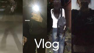 Vlog | 아직 대학생 시험기간 브이로그 찍는 여자  • 환절기 ootd • 일식 중독 • 공부와 출근과 ~ ... etc 🪽