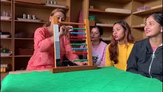 Abacus Training/Division/ Teacher Training course/ Kathmandu Montessori Training Center