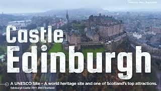 Edinburgh Castle Secrets Revealed | Surprising Facts You Didn’t Know | Amazing 4K Drone Footage