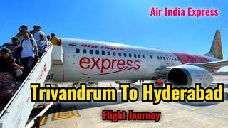 Trivandrum To Hyderabad Flight Journey | Air India Express | Trivandrum Domestic Airport Terminal 1.