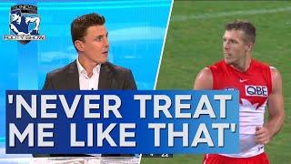 Matthew Lloyd's passionate plea to Essendon players after Luke Parker's sledge - Sunday Footy Show