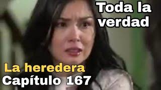 la heredera capítulo 157 doblado en español Romina descubre la verdad