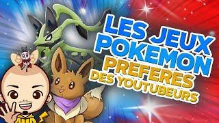 Les YouTubers révèlent leurs jeux Pokémon favoris !  ft. PierroShiny, Mystévo & Zycario