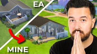 I refreshed this EA house while on a budget!