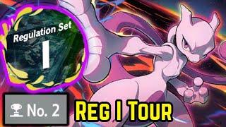 Mewtwo to Rank 2? Pokemon VGC Regulation I Competitive Wifi Tournament Battle