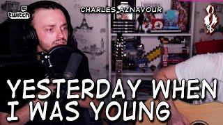 Ярослав Баярунас - Yesterday when i was young (cover «Charles Aznavour»)