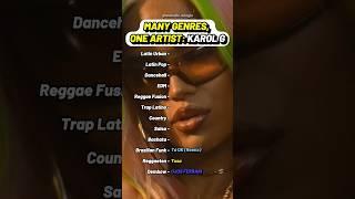 Karol G Song Genres #KarolG #Tropicoqueta #KAROLGSONGS #karolgnewalbum #karolgalbum
