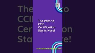 " The Path to CCIE certification starts here!  #ccna #ccnp  #ccie #cloudcomputing