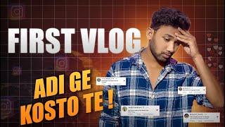 First Vlog | Adi Kosto Te Vlogging Koraw Huy Ena | Vlog 1 | Romeo Baskey Vlogs