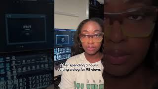 Being a content creator ain’t for the weak! #contentcreator #vlogger #blackvloggers #influencer