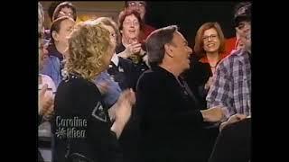 Steve Ketterer singing "Sweet Caroline" with Neil Diamond on The Caroline Rhea Show Nov. 27, 2002