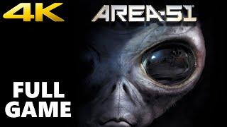 Area 51 Full Walkthrough Gameplay - No Commentary 4K (PC Longplay)