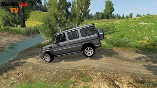 CARS vs DITCH and bumpy dirt road - BeamNG.drive | BeamNG-Cars TV