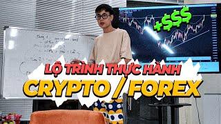 THỰC HÀNH GIAO DỊCH FOREX/CRYPTO CHO NGƯỜI MỚI | JeyXy