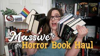 MASSIVE Horror Book Haul!