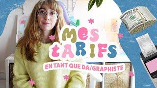 MES TARIFS  Combien je facture en tant que Directrice Artistique / Graphiste Freelance ?