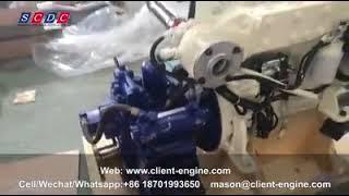 120HP original Cummins 4BTA3.9-M120 is different the cummins marine engine or cummins generator set.