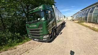 ASMR  POV Truck Driving 2023 Scania | Fastest Things In Germany 4k New Gopro