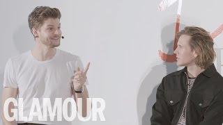 Jim Chapman and Friends Talk Style | Beauty Talk | Glamour UK