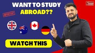 Study Abroad Counselling for Free - Services of Crown Immigration