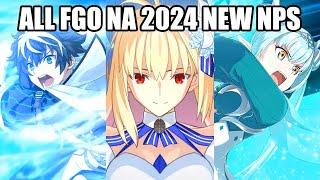 FGO NA 2024: ALL NEW SERVANTS NOBLE PHANTASM 