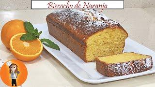 Esponjoso y Delicioso Bizcocho de Naranja | Receta de Cocina en Familia