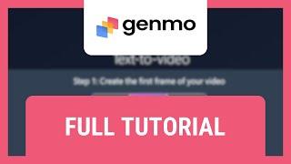 Genmo AI Tutorial: How To Make A Video