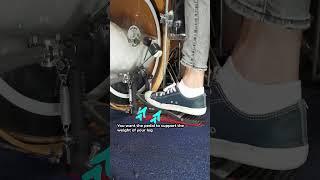 Best foot position - kick drum pedal