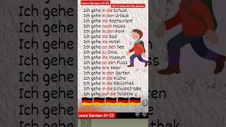 learn German A1-C2|| Sprechen deutsch #deutsch #deutsch #shorts