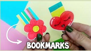 Creative DIY |  How to Make Easy and Fun Paper Bookmarks | Lovely Art DIY