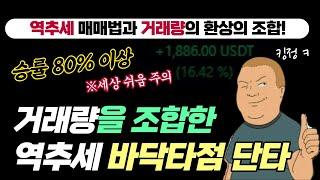 승률 80%의 거래량을 활용한 역추세 단타 매매법ㅣ역추세 업그레이드 버전