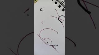 How to sign the letter C?️