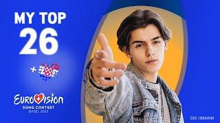  Eurovision 2025 | My Top 26 - New: 