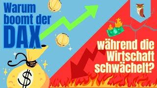 Warum der DAX steigt, obwohl die Wirtschaft schwächelt! #dax #msciworld #investieren #finanzen #etf