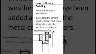 Drawing Details in 6 Steps! #jonathanpickup #architecturaldetails