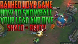 Season 8 Udyr Build: My Favorite Udyr Runes S8 League of Legends Gameplay: How To Snowball Your Lead