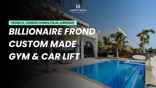 BILLIONARE FROND l 6 Bedroom Custom Made Villa at Frond G, Garden Homes, Palm Jumeirah