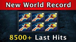 8500+ Last Hits New World RecordNature Prophet x6 Divine 30Kills One Shot Dota 2
