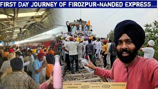 First Day Journey In 14622 Firozpur-Nanded Express.... *So much heat is driving me crazy*