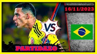 kevin castaño vs brasil 2023 asi fue su partido con la selección Colombia se jugo un partidazo