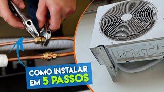 ️ 05 PASSOS simples para começar a INSTALAR AR CONDICIONADO