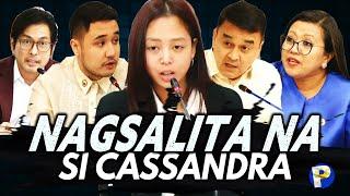 NAGSALITA na si Cassandra Ong sa mga transaksyon ng POGO LuckySouth99, LAYA na si Baterna!