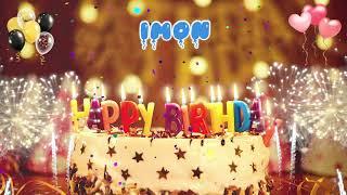 IMON Birthday Song – Happy Birthday Imon