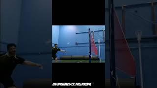 Super cool Badminton trick shot