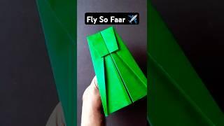 Easy Paperplane fly sooo far #youtubeshorts #shorts #paperplane #papercraft #origami #plane