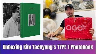 Unboxing Kim Taehyung's TYPE 1 Photobook