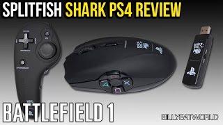 Splitfish FragFX Shark PS4 - Mouse & Nunchuck Controller Review (Battlefield 1)