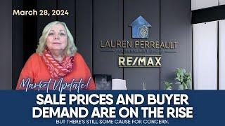 Sale Prices and Buyer Demand are on the Rise | Lauren Perreault