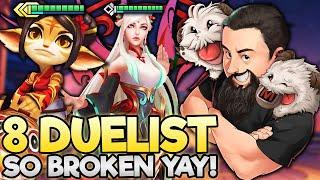 8 Duelist - Yeah.. This Comp is a Bit Too Strong.. | TFT Inkborn Fables | Teamfight Tactics